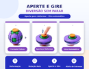 Spinner Bola Giratório 3D — Alívio do Estresse e Foco