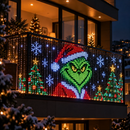 Cortina de Luz LED Inteligente RGB com Controle por App