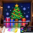 Cortina de Luz LED Inteligente RGB com Controle por App