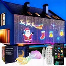 Cortina de Luz LED Inteligente RGB com Controle por App