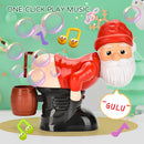 Papai Noel Soprador de Bolhas
